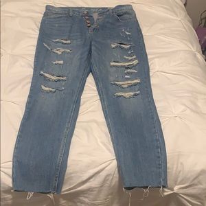 Free people high rise mom jeans size 29